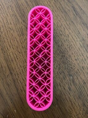 Urban Outfitters White and Bright Pink Slim Organizer